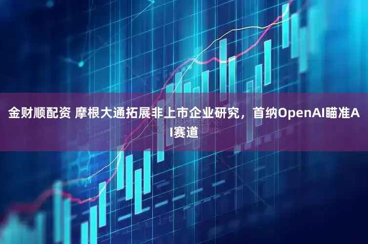 金财顺配资 摩根大通拓展非上市企业研究，首纳OpenAI瞄准AI赛道