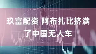 玖富配资 阿布扎比挤满了中国无人车