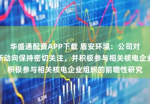 华盛通配资APP下载 盾安环境：公司对核聚变等核电领域新动向保持密切关注，并积极参与相关核电企业组织的前瞻性研究